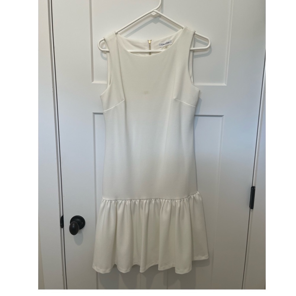 Calvin Klein Off White Dress